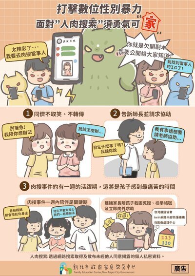 打擊數位性別暴力-人肉搜索