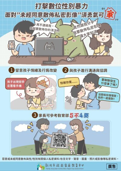 打擊數位性別暴力-未經同意散佈私密影像